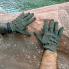 TACLAB Reaper Tactical Skeleton Gloves - Thin and Lightweight for Fishing, Outdoors, Hiking, Camping - TACLAB